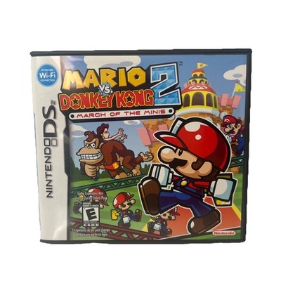 Mario vs. Donkey Kong 2: March of the Minis (Nintendo DS) Case And Manual Only