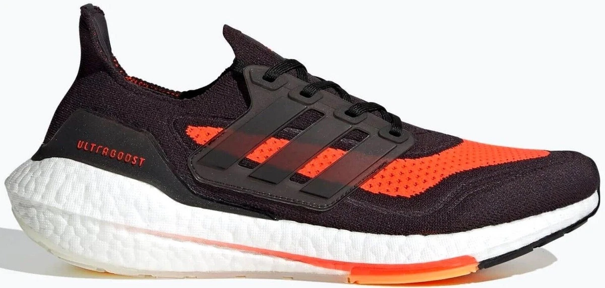 adidas UltraBoost 21 Carbon Solar Red 2021 for Sale 