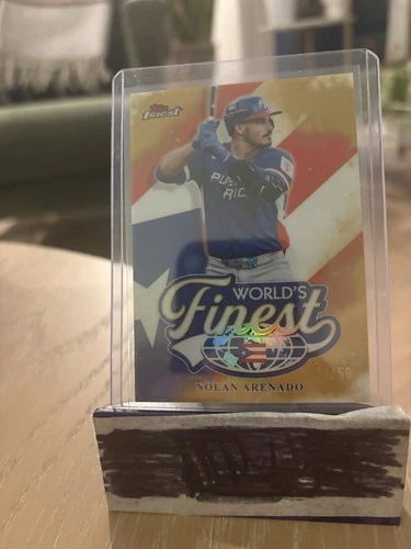 2026 Topps Finest Nolan Arenado Gold (RAW)
