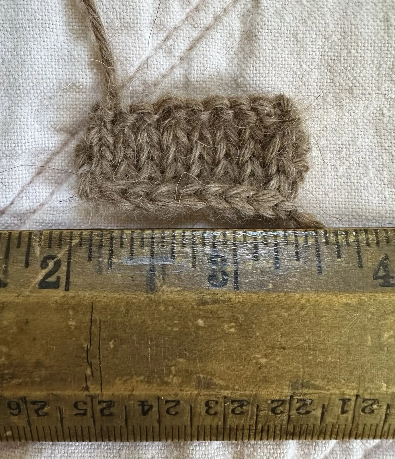 Spool Cone SOFT 2/20 LACE Peru BABY Alpaca Yarn 2lb 2oz 980g 7001 Soft Brown A - product detail image 10