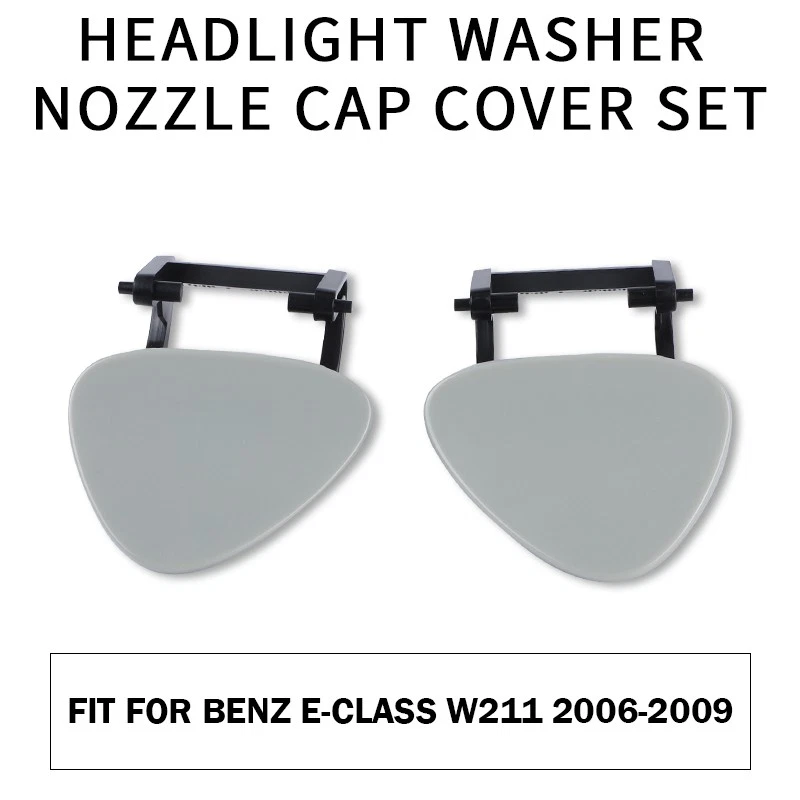 Tampa do bico da arruela do farol para Mercedes Benz E-CLASS W211 E280 E350 E550 - Imagem 3 de 4