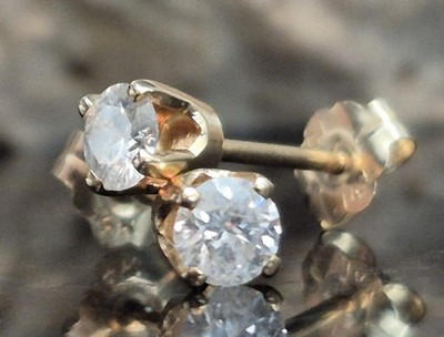 CI 14k Gold 0,30 cttw Diamant Ohrstecker