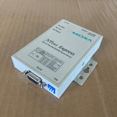 1x MOXA NPort Express DE-311 RS-232/422/485 Device Server DE311