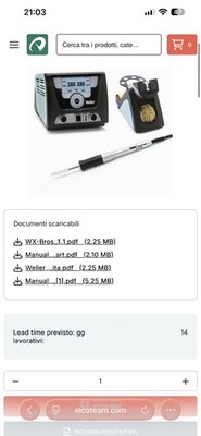 Weller Wx2012 Ultra Ms Lötstation + Lötkolben + Lötkolbenhalter + Spitzen