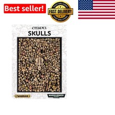 Skull Decoration Kit - 340 Citadel Skulls Miniatures for Hobby Enthusiasts