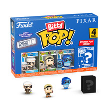 Funko Bitty POP! Paquete de 4 figuras de vinilo Disney Pixar Carl Fredricksen nuevas