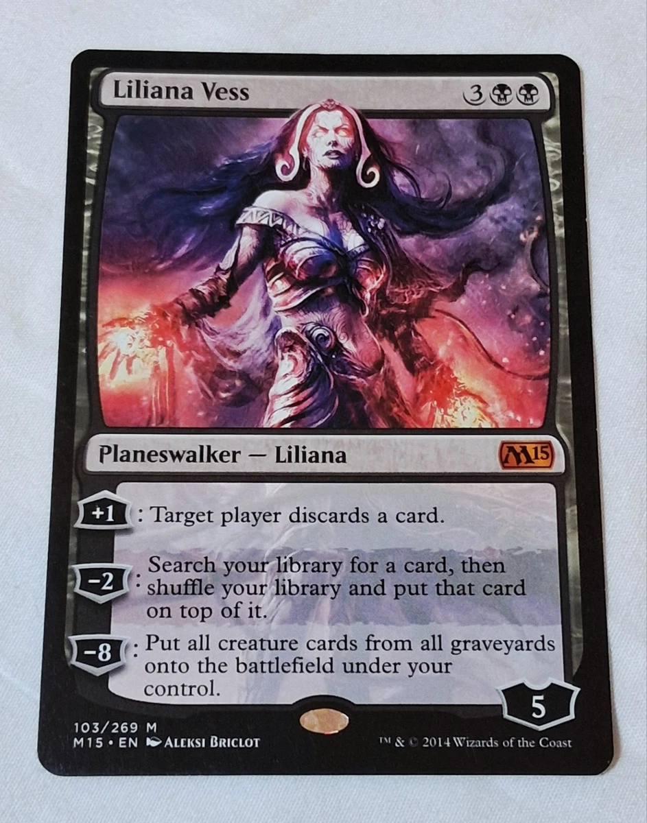 Liliana Vess MTG Individual Cards for sale | eBay