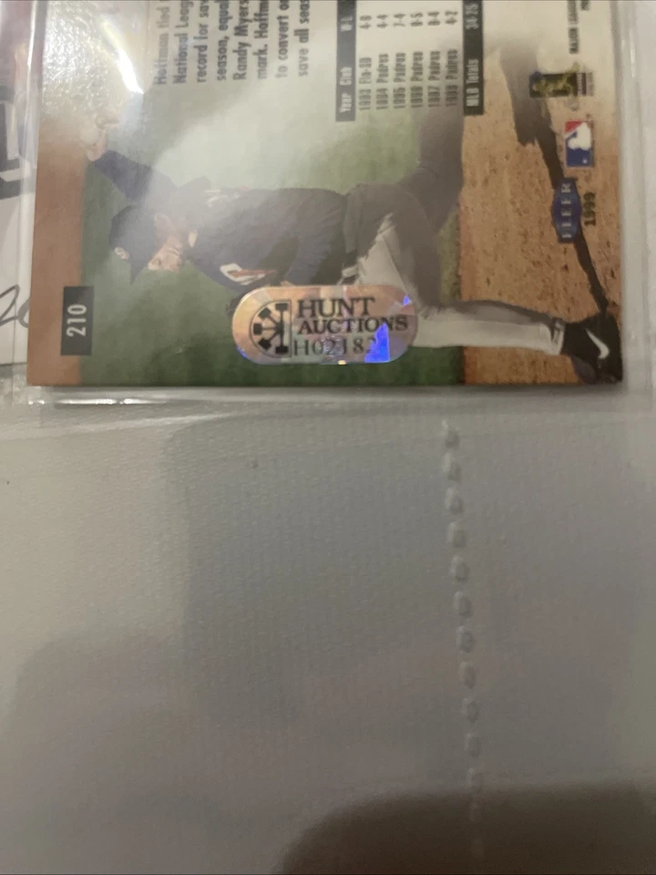 Firma autenticada Trevor Hoffman Foto 3 de 4