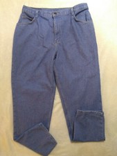 Vintage Gitano Jeans Women's Momcore Light Wash Relaxed Fit Tapered Leg Size 18