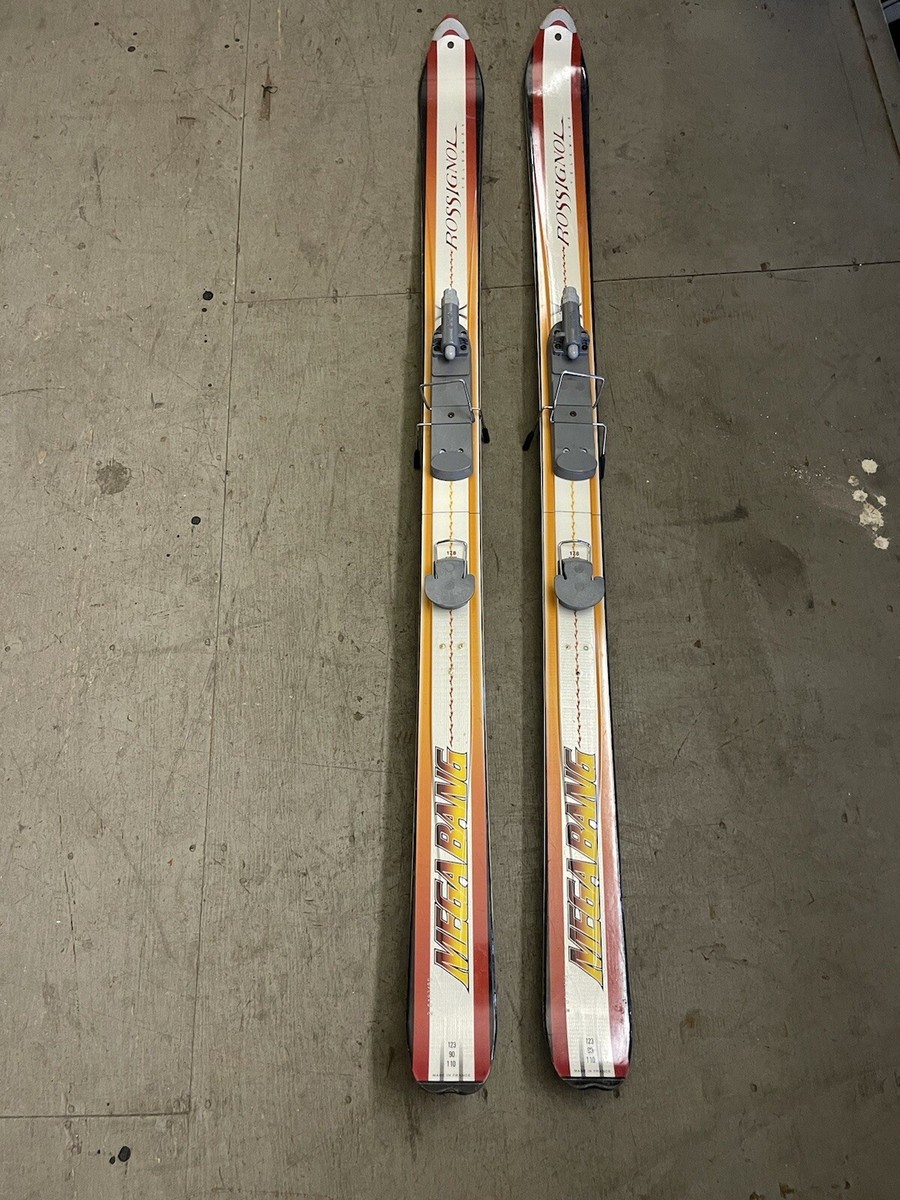 ROSSIGNOL TELEMARK MEGABANG SKIS 178 CM | eBay