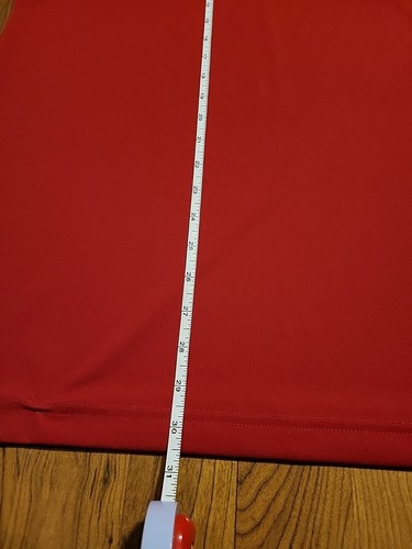 Adidas Primegreen Golf SS Polo Shirt Lg. Gold Cup Invitational Red New 46" X 30" - Picture 6 of 9