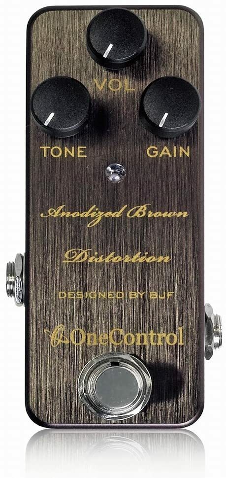 Used One Control Anodized Brown Bjf Distortion Pedal | eBay