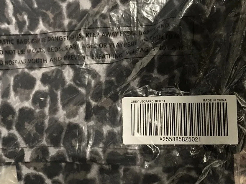 Isaac Mizrahi Live! Calça de tornozelo elástica estampa animal 24/7 tamanho 14 cinza leopardo nova na embalagem - Imagem 2 de 4