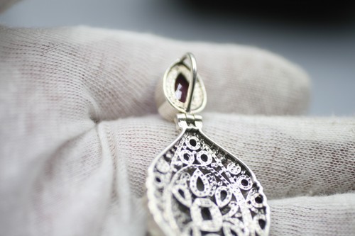 Vintage Nicky Butler Sterling Silver Brooch, Pendant, Multi Color P6 - Picture 7 of 7