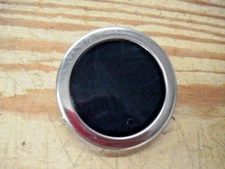 Chrome & Black Blank Gauge 3-1/8" Face x 2-5/8" Mounting Hole