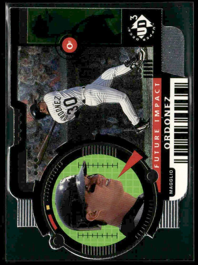 1998 Upper Deck UD3 #9 Magglio Ordonez Die Cuts #/2000