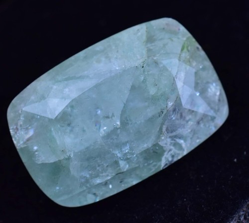 Rare Natural Green Colombian Emerald 15.55 CT Certified Cushion Loose Gemstone - Picture 5 of 6