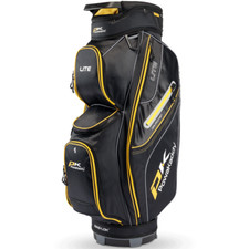 POWAKADDY 2026 LITE SERIES 14 WAY DIVIDER GOLF CART TROLLEY BAG - BLACK / YELLOW