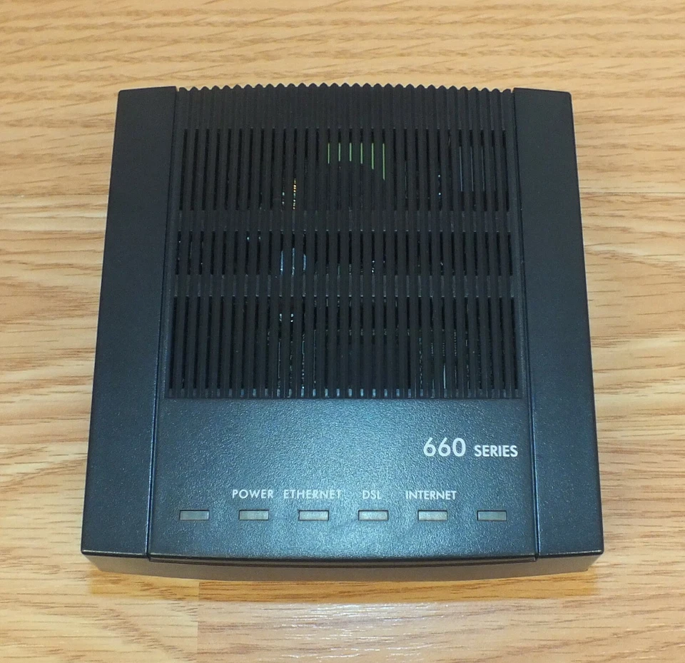 Unbranded SP-660 DSL Series Modem (ADSL 660) With AC Power Adapter  - Image 2 of 4