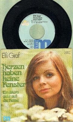 Graf, Elfi - Herzen haben keine Fenster 12946 Germany Vinyl 45 rpm Record