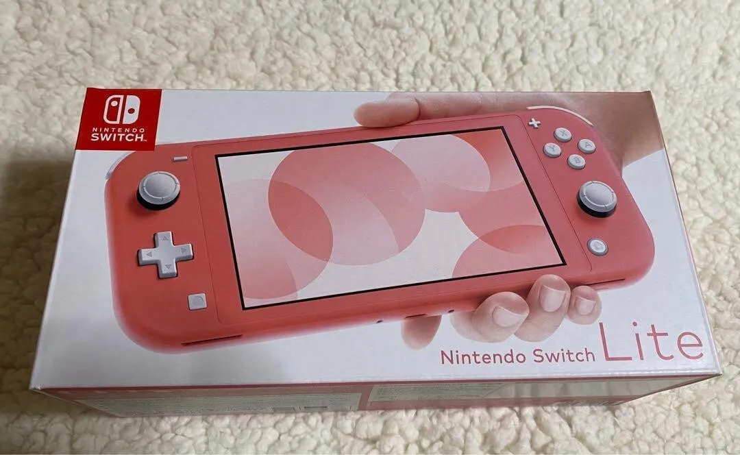 Nintendo Switch Lite Coral Pink Handheld System Gaming Console Japan HDMI  USB-C