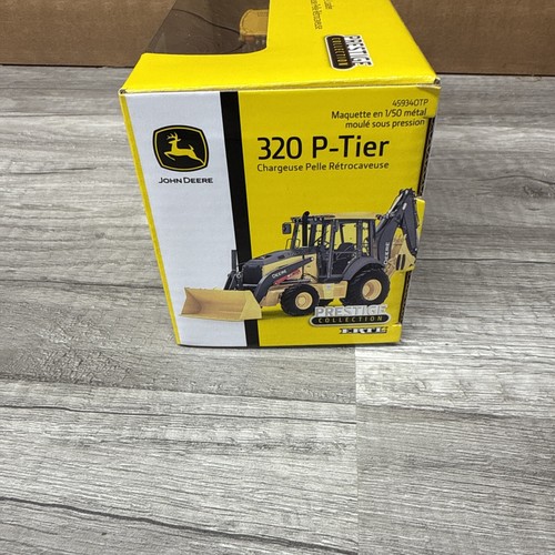 1/50 Ertl John Deere 320 P-Tier Backhoe Loader Dubuque Equipment Expedition🔥 - Picture 6 of 10