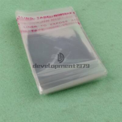 500PCS 5cm x 7cm Wholesale Lots Self Adhesive Seal Plastic Bags New