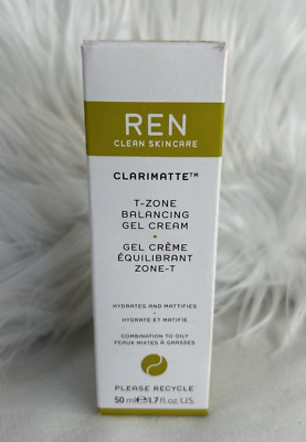 REN Skincare Clarimatte T-Zone Balancing Gel Cream 1.7 Oz