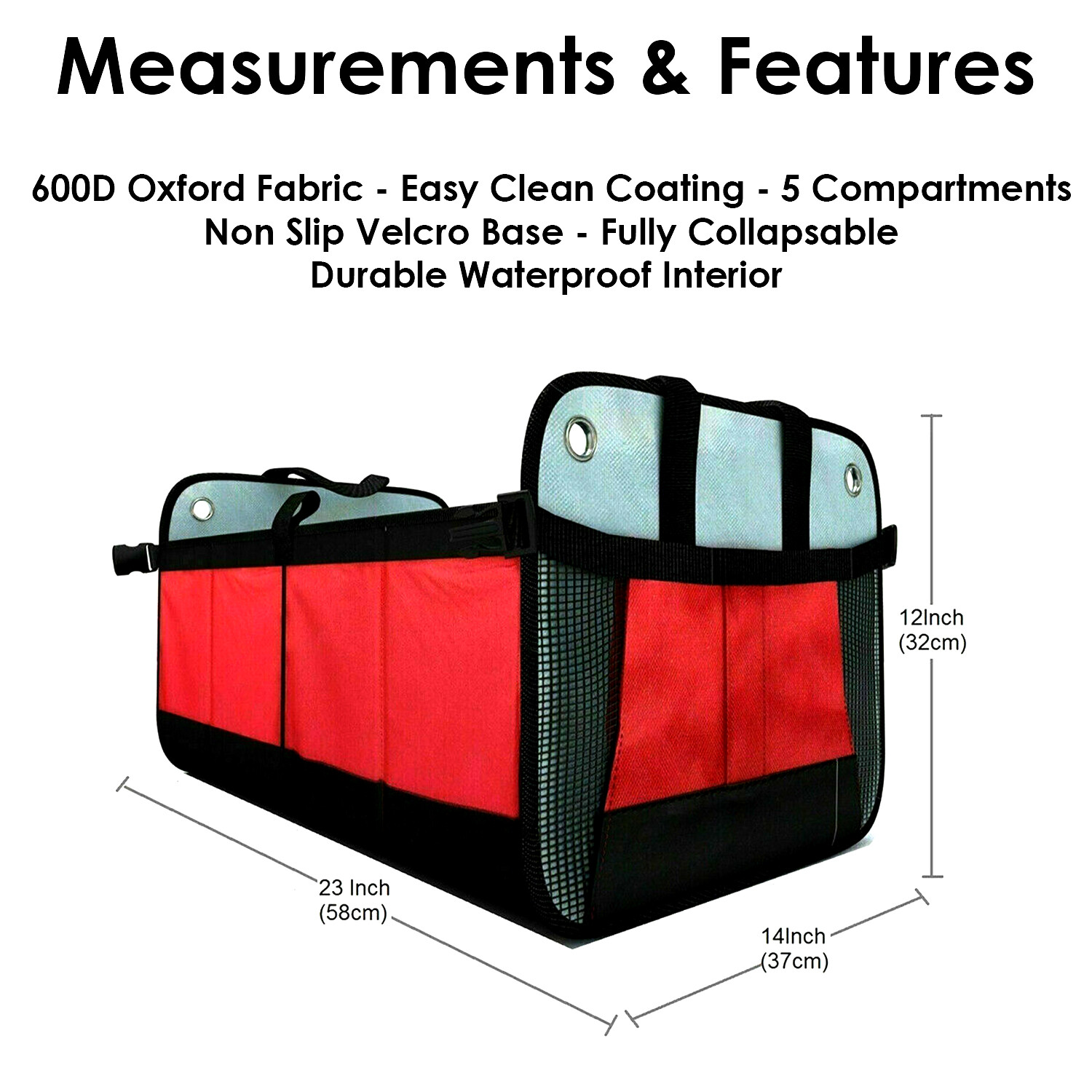 Boots Storage Simply Auto FOLDABLE BOOT STORAGE ORGANISER - SFB01 SUV Storage Organizer - View #6