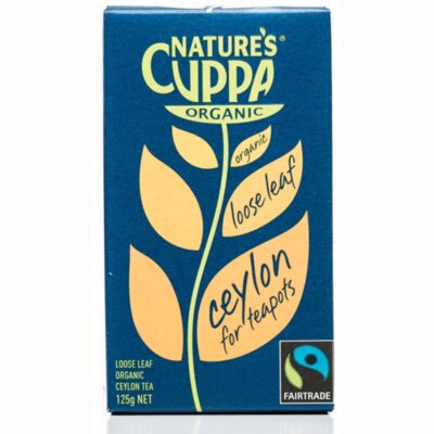 Nature's Cuppa Ceylon Loose Leaf Tea 125g (Pack of 12)