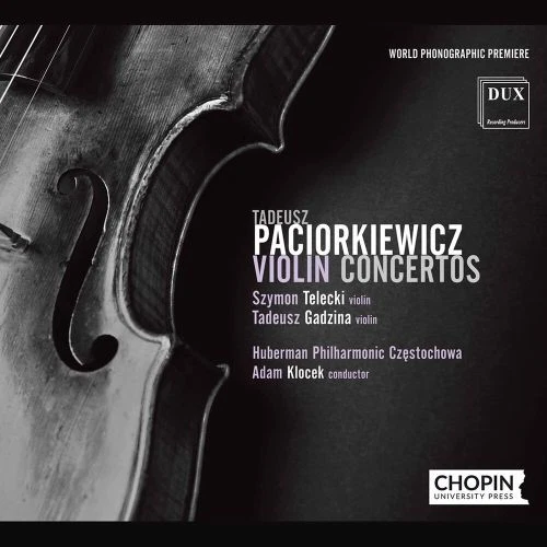 PACIORKIEWICZ / KLOCEK / GADZINA - VIOLIN CONCERTOS NEW CD - Picture 1 of 1