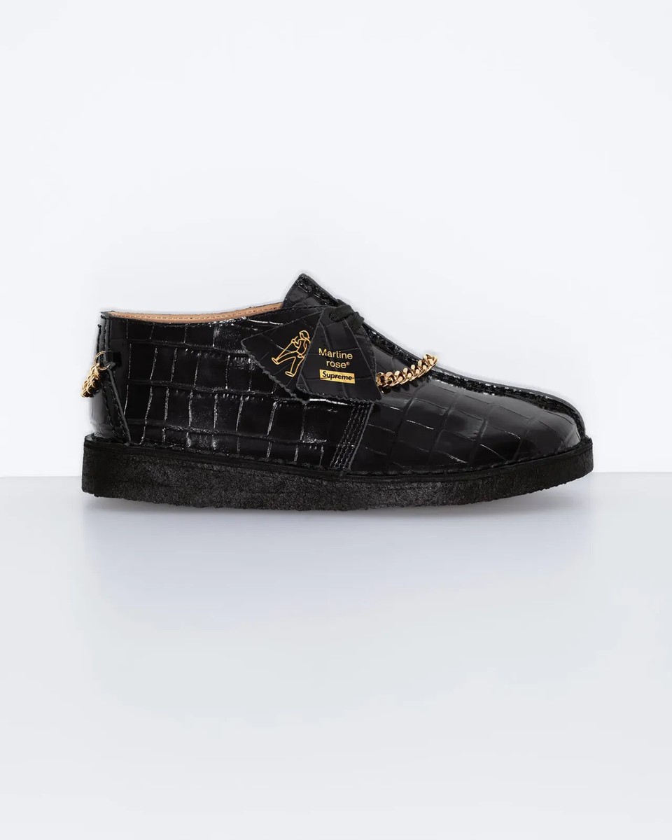 Supreme Martine Rose Clarks black US7.5 Supreme Martine Rose Clarks black US7.5