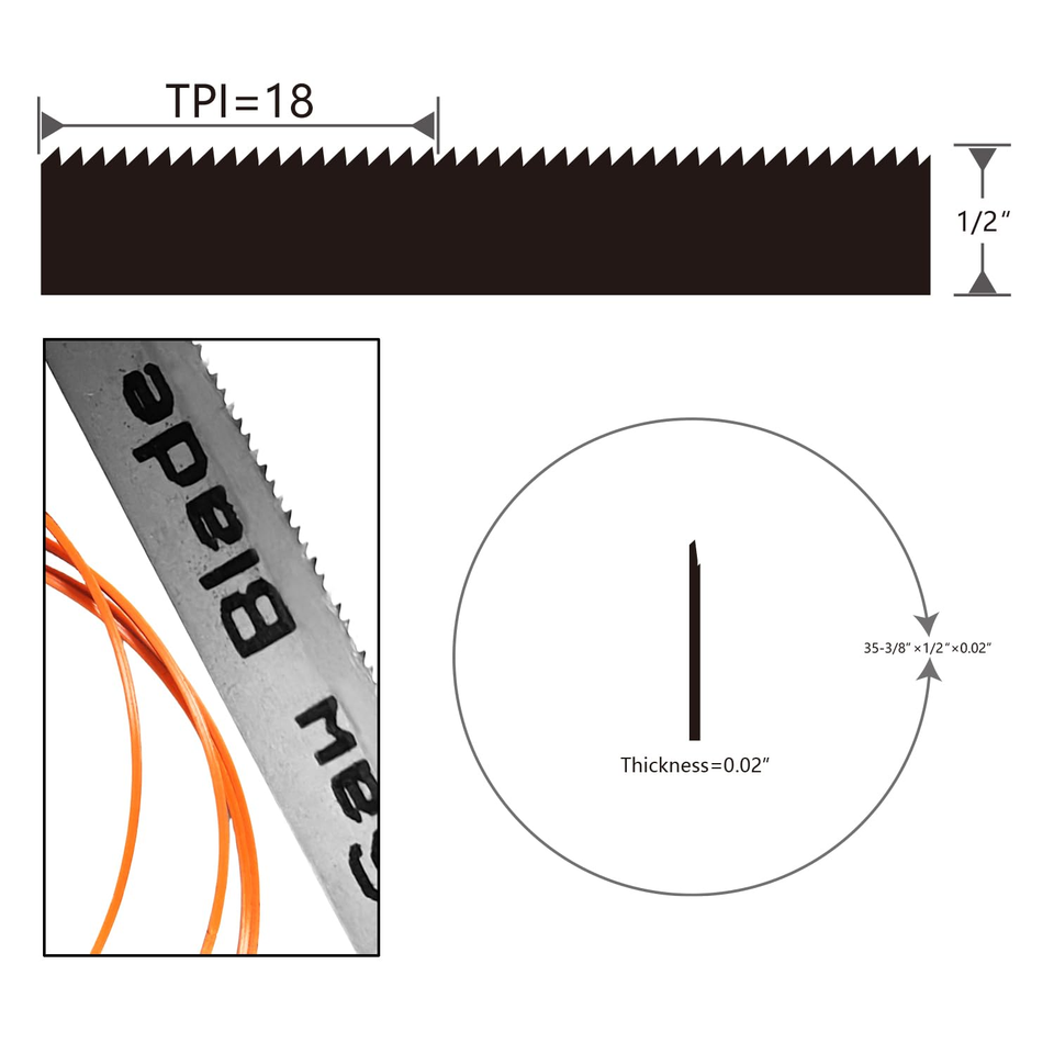 Lame De Scie à Ruban Portative Standard à 18 DPP VRAC 100 | Milwaukee Tool - Foto 7
