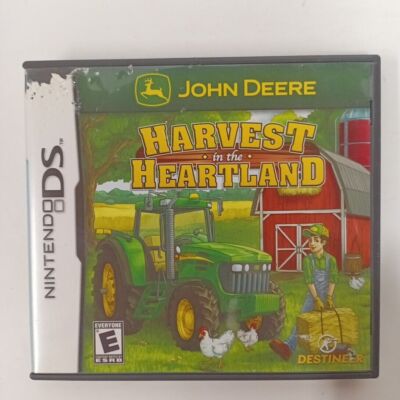 John Deere: Harvest in the Heartland (Nintendo DS, 2007) - Complete