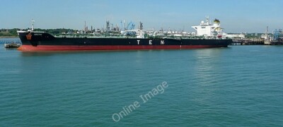 Photo 6x4 Pontoons at Fawley oil refinery Ashlett The bulk crude carrier, c2010