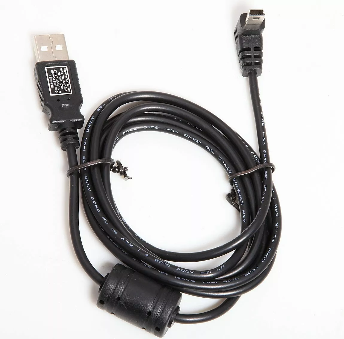 Garmin GPS USB Port Charge & Power Cable With Mini USB Plug NOT