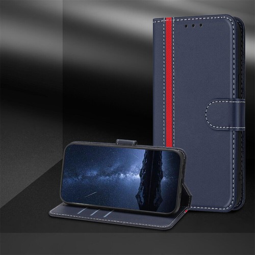Splice Leather Wallet Phone Case For iPhone 16 15 14 13 12 11 Pro Max XR XS 7 8 - 第 8/19 張圖片