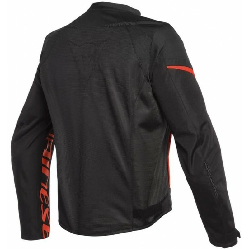 Jacket Man Dainese Bora Air Tex Black Red Size 58 Motorcycle