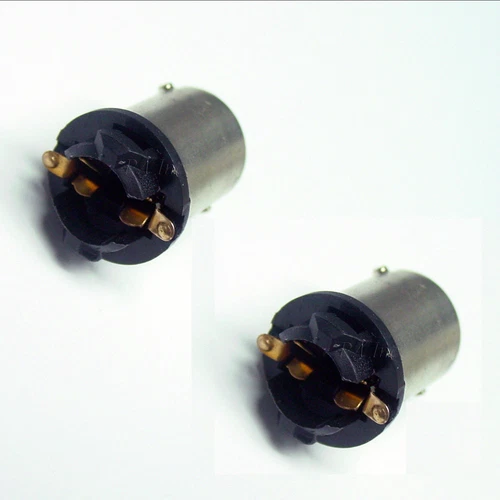 2x T10 W5W 921 194 into Bau15s 1156 transformer bulb socket base P3