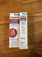 2x Aquaphor Children's Itch Ointment Relief Ages 2 Fragrance Free 1oz ea. 5/26