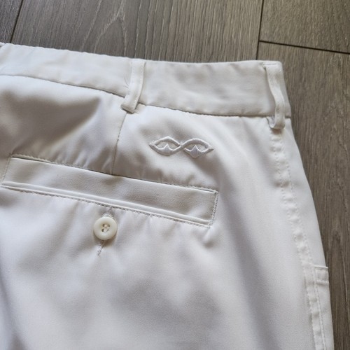 Snake Eyes Dry 18 Performance Golfhose Herren 34 x 30 weiß schnelltrocknend - Bild 10 von 12