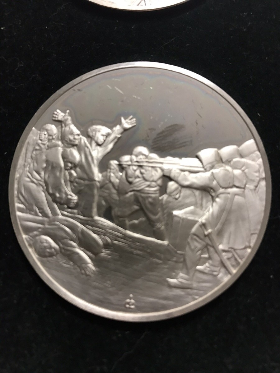 100 Greatest Masterpieces The Third of May Silver Franklin Mint | eBay