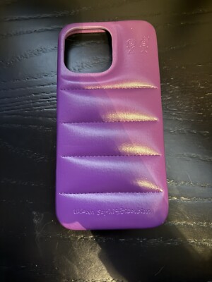 Urban Sophistication Puffer Case Purple iPhone 15 Pro Max