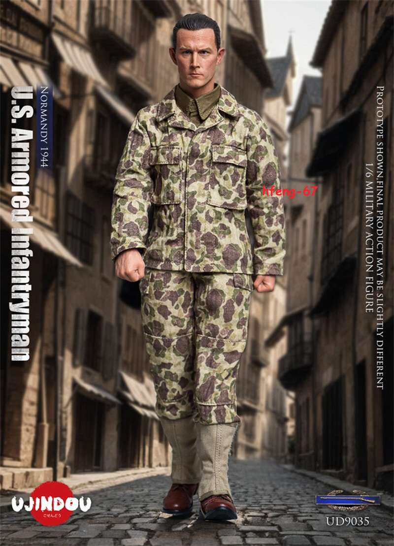 UJINDOU UD9035 WWII US Armored Infantryman Normandy 1944 1/6