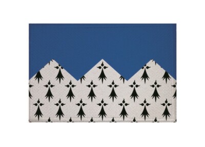 Aufnäher Cotes d´Armor Department neu Fahne Flagge Aufbügler Patch 9 x 6 cm