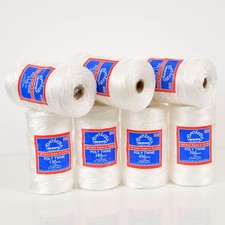 WHITE POLYPROPYLENE POLYTWINE POLY TWINE BALER TWINE VARIOUS DIAMETERS