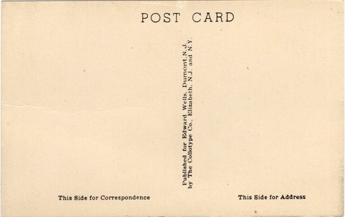 Cartolina West Cove Malletts Bay Lake Champlain Vermont non pubblicata anni '40 - Foto 2 di 2