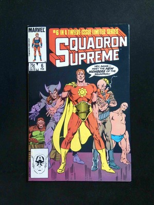 Squadron Supreme #6  MARVEL Comics 1986 VF-
