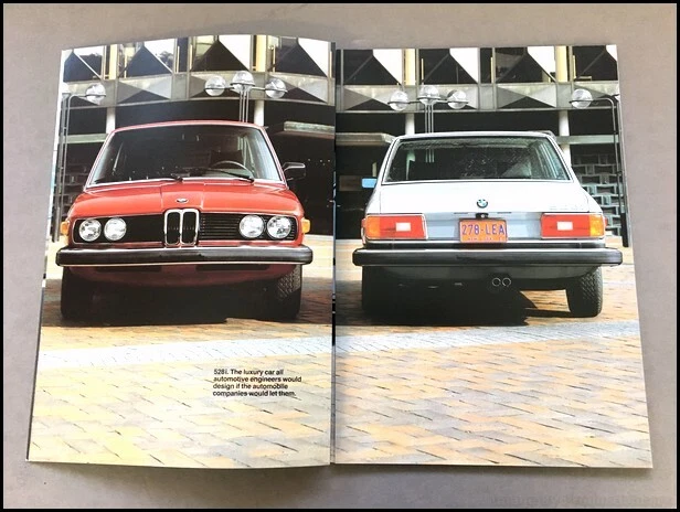 1979 BMW 528i 44-page Original Car Sales Brochure Catalog Foto 3 de 4