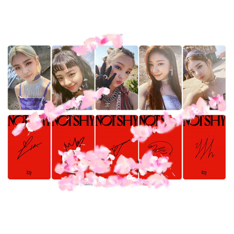 ITZY メンバー直筆サイン入りポラロイド「NOT SHY」セット ITZY NOT SHY サイン入りカードセット - メルカリ